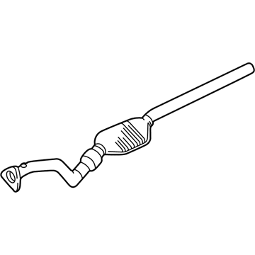 1998 Audi A4 Catalytic Converter - 8D0-253-057-BX