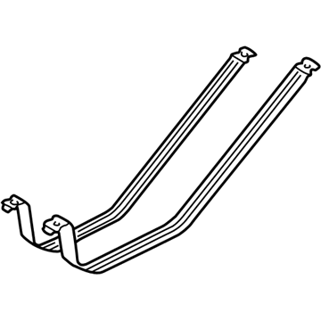 2002 Audi TT Fuel Tank Strap - 1J0-201-653-J