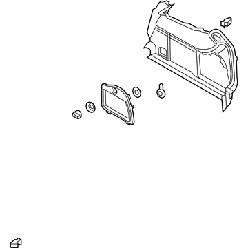 Audi 8V5-863-888-K-CA9 Side Trim