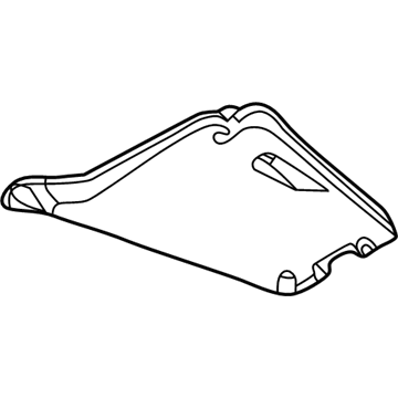 Audi 4K0-825-311-H Center Shield