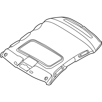 Audi 8D5-867-505-K-1RE Headliner