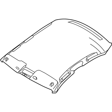 Audi 8D5-867-505-J-1RE Headliner