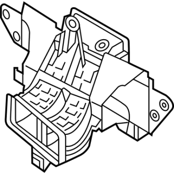 Audi 4J3-819-723 Center Duct