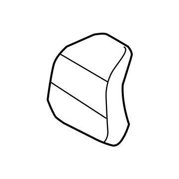 Audi 4J3-881-901-E-25D Headrest