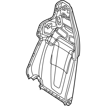 Audi 4J3-881-969-24A Seat Back Panel