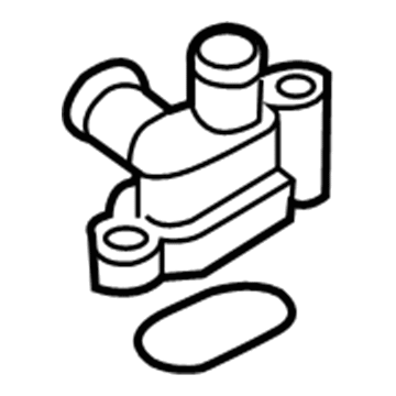 Audi 059-121-506-H Flange