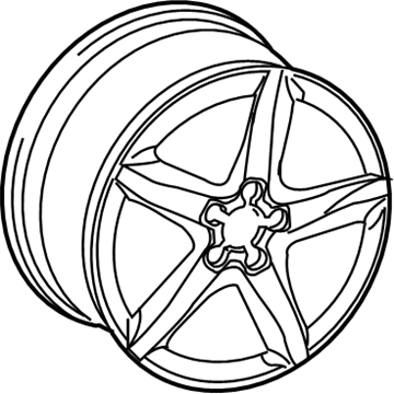 2010 Audi A4 Alloy Wheels - 8K0-601-025-CD