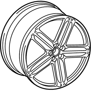 2010 Audi A4 Alloy Wheels - 8K0-601-025-CQ