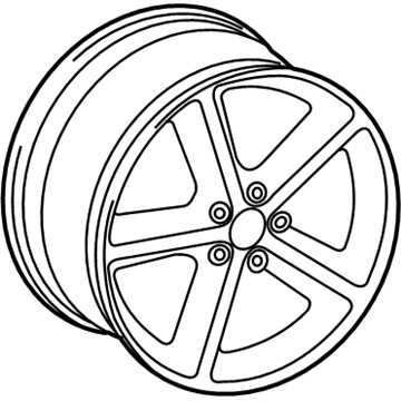 2010 Audi A4 Alloy Wheels - 8K0-601-025-CK