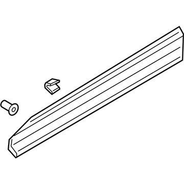 2022 Audi Q7 Door Moldings - 4M0-853-960-M-GRU
