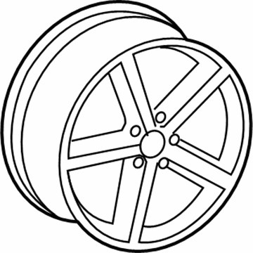 2007 Audi A4 Alloy Wheels - 8E0-601-025-AQ