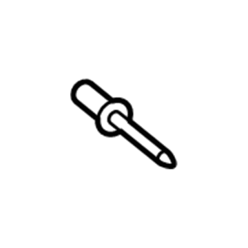 Audi WHT-006-918 Trim Rivet