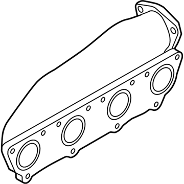 2010 Audi Q7 Exhaust Manifold - 079-253-034-AH