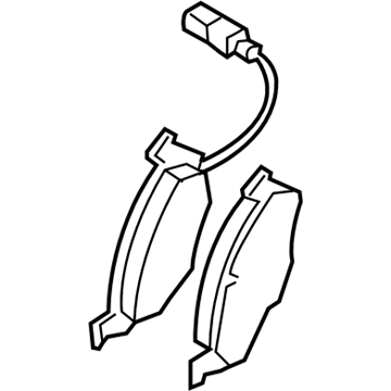 Audi 5N0-698-151-C Brake Pads