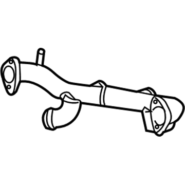 Audi 079-121-071-K Water Pipe