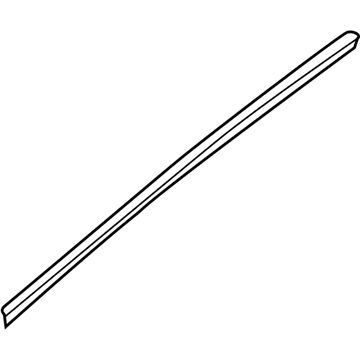 Audi 8K0-854-327-01C Reveal Molding