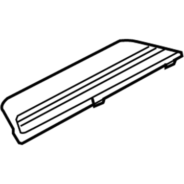 Audi 8H0-819-635-D-5PR Defroster Grille