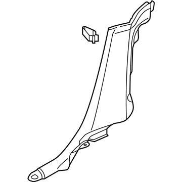 Audi 8V5-867-767-4PK Lower Quarter Trim