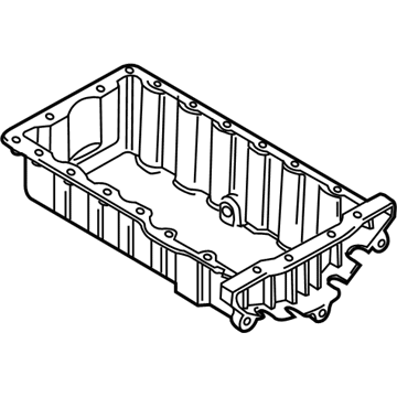 2010 Audi A3 Oil Pan - 03G-103-603-AD