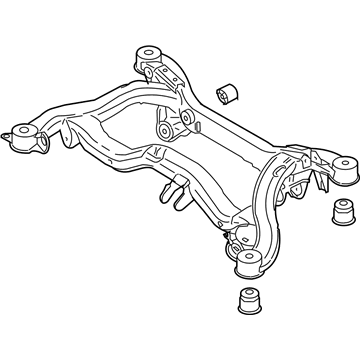 2008 Audi RS4 Axle Beam Mount - 8H0-505-235-G