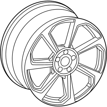 2018 Audi TT RS Quattro Alloy Wheels - 8S0-601-025-CC
