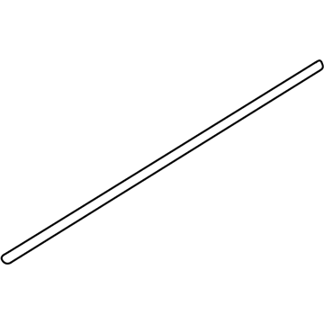 2002 Audi A4 Quattro Door Moldings - 8E0-853-953-GRU
