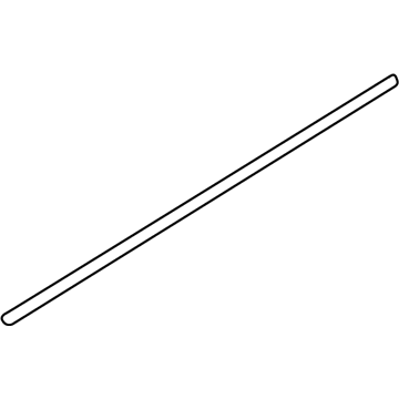 2002 Audi A4 Quattro Door Moldings - 8E0-853-959-7DL
