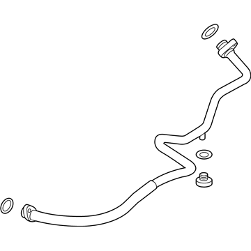 2014 Audi R8 Oil Cooler Hose - 420-115-687-S