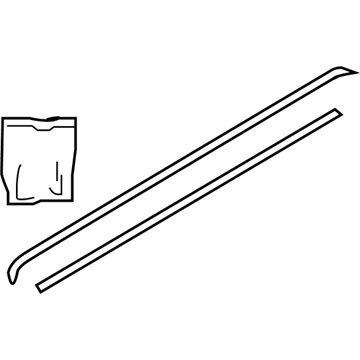 Audi 8K9-898-941 Spoiler Mount Kit