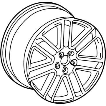 2017 Audi A7 Quattro Alloy Wheels - 4G8-601-025-BA