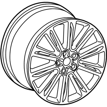2017 Audi A7 Quattro Alloy Wheels - 4H0-601-025-BP