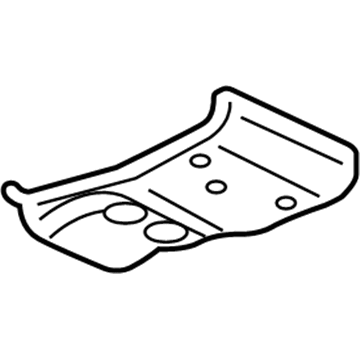 Audi 4L0-071-821 Rear Cover