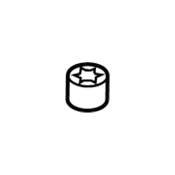 Audi WHT-005-491 Mount Support Nut