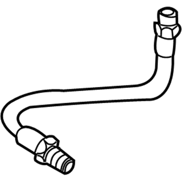 2002 Audi A8 Quattro Brake Hose - 4D0-611-775-G