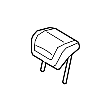 Audi 4K8-885-901-2ID Headrest