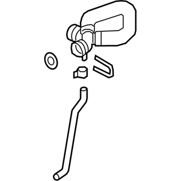 2019 Audi Q7 Radiator Hose - 4M0-122-101-AK
