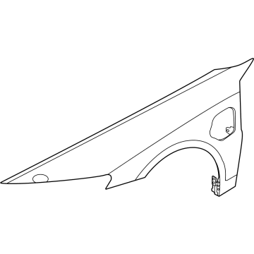 Audi 4J3-821-103-A Fender