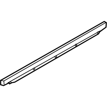 2005 Audi A8 Quattro Door Moldings - 4E4-853-457-B-2ZZ