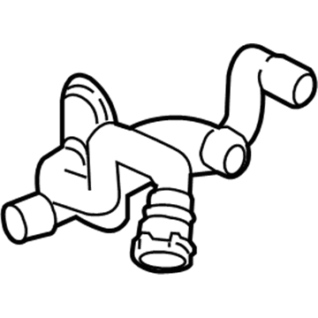 Audi 4G1-819-350-AL Heater Hose