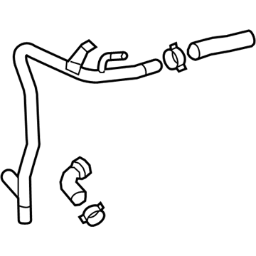 Audi 04L-121-064-AB Connector Tube
