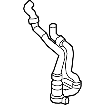 Audi 5Q0-122-062-D Lower Hose