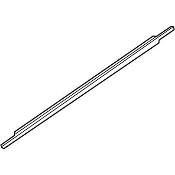 2023 Audi A4 Quattro Door Moldings - 8W0-853-283-E-2ZZ