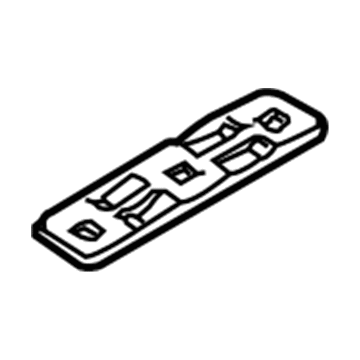 Audi 8E0-858-556 Shade Bracket