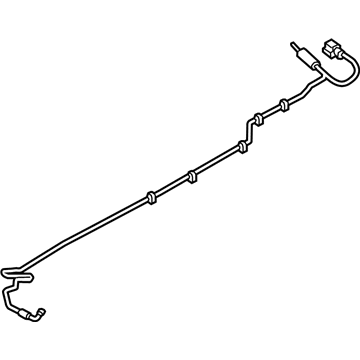 Audi 4H4-131-984 Front Pressure Line