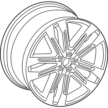 2020 Audi SQ5 Alloy Wheels - 80A-601-025-AC