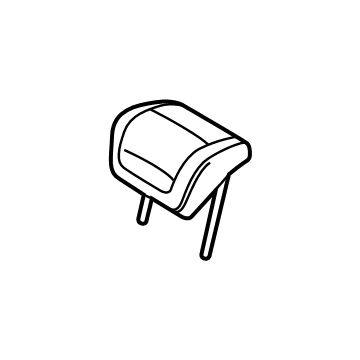 Audi 8W6-885-901-G-EWL Headrest, Outer