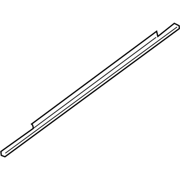 2010 Audi Q5 Weather Strip - 8R0-839-477-D