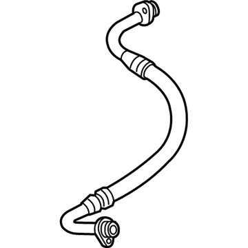 Audi 4H0-115-223-E Oil Hose