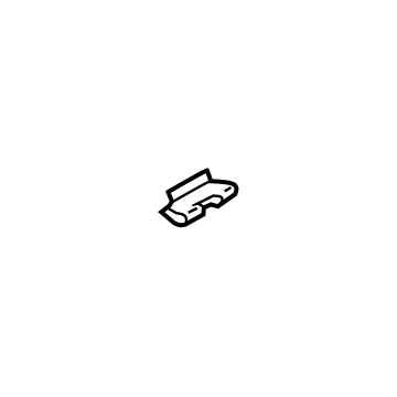 Audi N-902-321-03 Lower Trim Panel Retainer