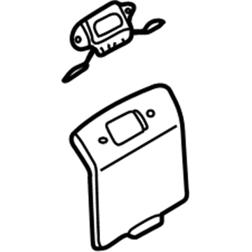 Audi 4B9-863-989-1A8 Storage Box Door